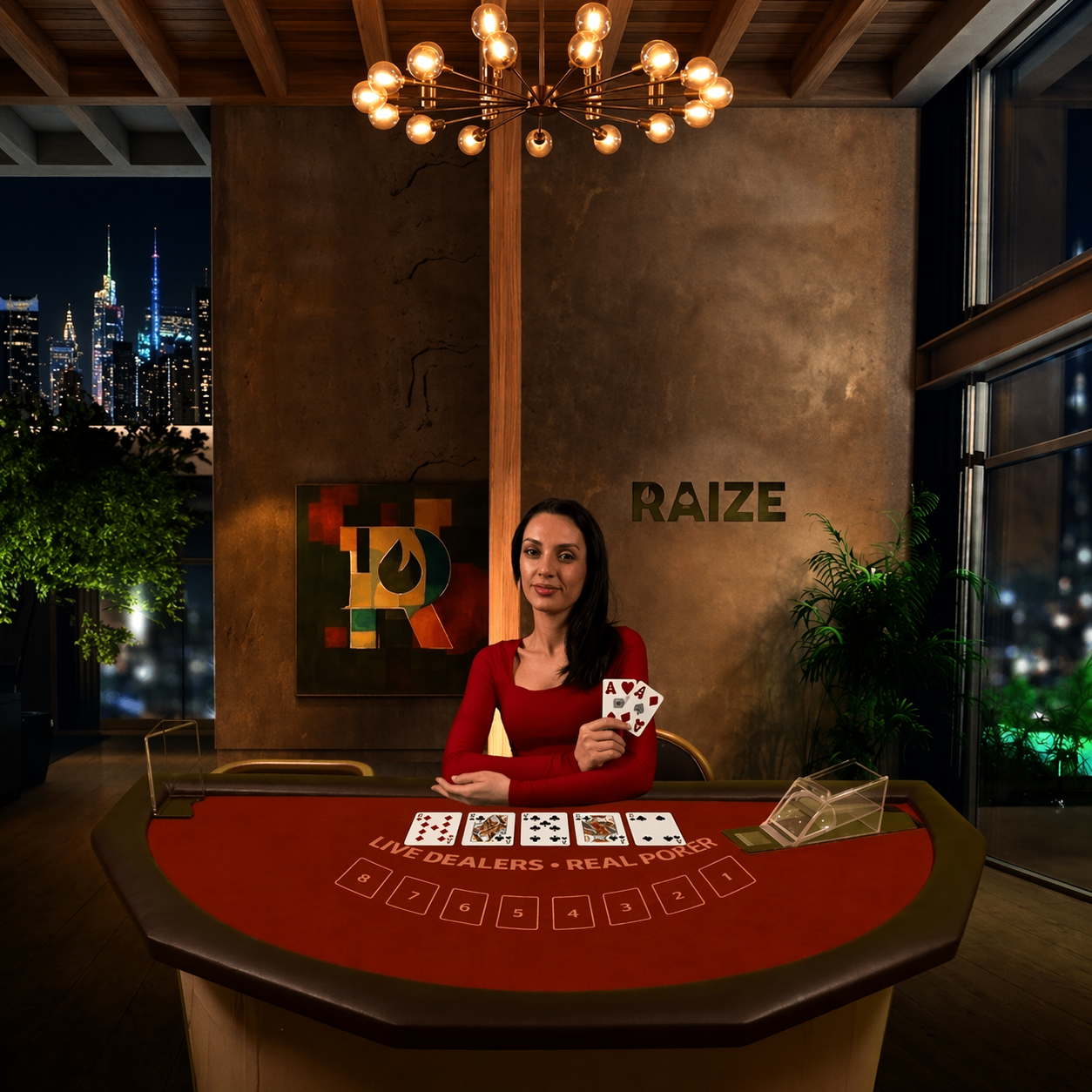 VIP poker room
